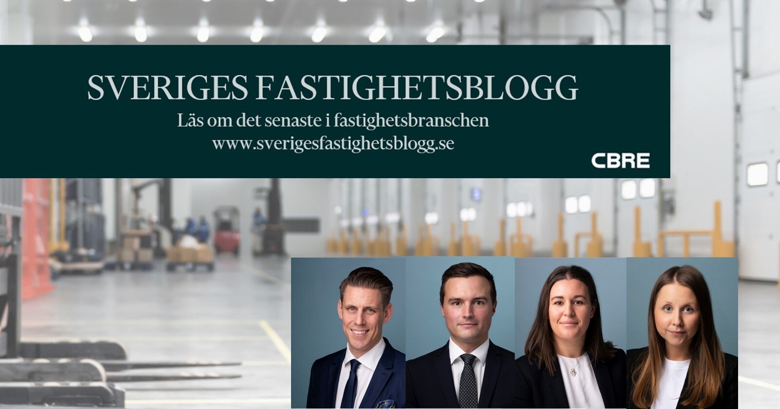 CBRE Sweden Logistics Market Figures Q2 2025